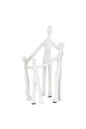 KDMD Kin Family Resin Ornament Medium for Togetherness in White