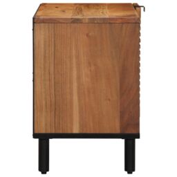 Berkfield Home TV Cabinet 80x31, 5x46 cm Solid Wood Acacia in Brown - thumbnail 5