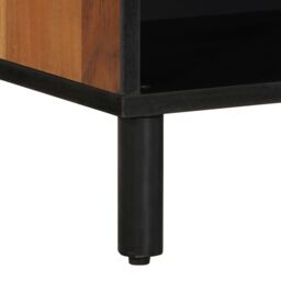 Berkfield Home TV Cabinet 80x31, 5x46 cm Solid Wood Acacia in Brown - thumbnail 8