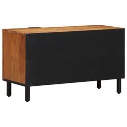 Berkfield Home TV Cabinet 80x31, 5x46 cm Solid Wood Acacia in Brown - thumbnail 3