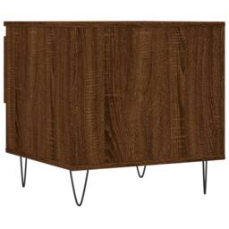 Berkfield Home Coffee Tables 2 pcs Brown Oak 50x46x50 cm Engineered Wood - Size: 50 x 46 x 50 cm - thumbnail 9