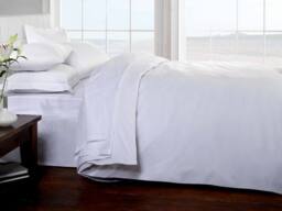 Rapport Home 400 Thread Count Housewife Pillow Case Pair in White - Size: Standard Pillow Case - thumbnail 2