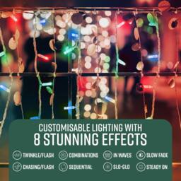 Globrite 50 LED Christmas Fairy String Lights Battery-Operated - Multi-Colour - thumbnail 3