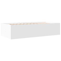 Berkfield Home Daybed with Drawers without Mattress White 90x190 cm Single - thumbnail 6