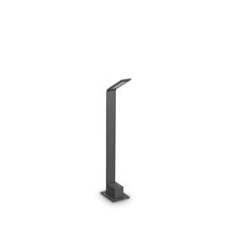 Netlighting Agos LED Outdoor Short Bollards Anthracite IP54 4000K in Black - thumbnail 1