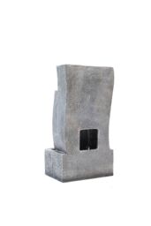 Living and Home Garden Outdoor Water Feature Decor Solar Powered Rockery Fountain in Natural - thumbnail 5