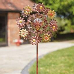 Marco Paul 130cm Solar Wind Spinner - Flowerbee - thumbnail 8