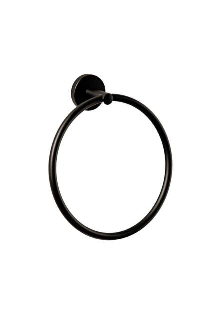 Cosmic Towel ring, 20cm, Matt black, Anti-corrosion, Start Collection in Jet Black - image 1
