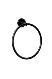 Cosmic Towel ring, 20cm, Matt black, Anti-corrosion, Start Collection in Jet Black - thumbnail 1