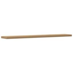 Berkfield Home Wall Shelves 4 pcs Artisan Oak 60x20x1.5 cm Engineered Wood in Brown - thumbnail 4