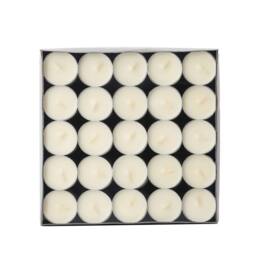 Aroma Naturals Unscented Tealight Candles Pack of 100 - 8-Hour Burn Time in White - Size: 100 Pieces - thumbnail 2
