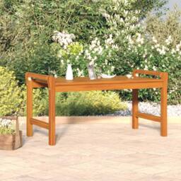 Berkfield Home Coffee Table 100x50x50 cm Solid Wood Acacia in Brown - Size: 100 x 50 x 50 cm - thumbnail 2
