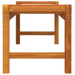 Berkfield Home Coffee Table 100x50x50 cm Solid Wood Acacia in Brown - Size: 100 x 50 x 50 cm - thumbnail 4