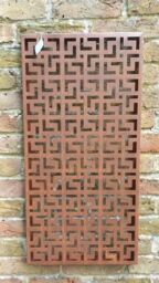 Inspirational Gifting Mosaic Decorative Screen Wall Art Plaque 780mm Tall in Brown - thumbnail 2