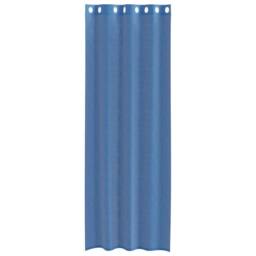 Berkfield Home Voile Curtains with Grommets 2 pcs Royal Blue - thumbnail 4