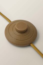 ValueLights Gloria Double Stem Metal Floor Lamp with Rectangular Lamp Shade in Metallic Gold - thumbnail 5