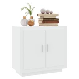 Berkfield Home Sideboard White 80x40x75 cm Engineered Wood - Size: 80 x 40 x 75 cm - thumbnail 8