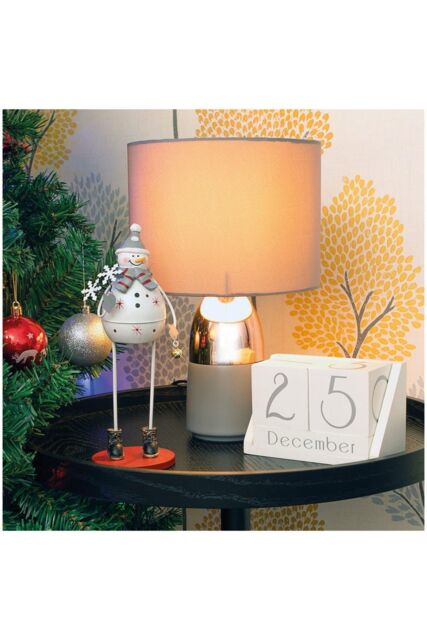 Netagon Metal Christmas Decoration in White - image 1