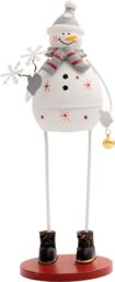 Netagon Metal Christmas Decoration in White - thumbnail 7