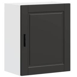 Berkfield Home Kitchen Wall Cabinets 2 pcs¬†Porto Black Engineered Wood - thumbnail 5