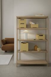 Blomus KASANE Storage Box Size L - New Wheat in Gold - thumbnail 3