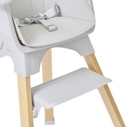 Liberty House Toys Kids High Chair - Grey & Beechwood in Pale Grey - thumbnail 8