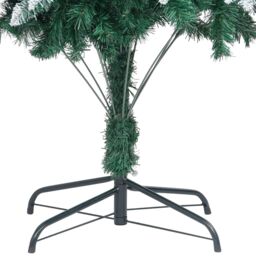 Berkfield Home Artificial Christmas Tree with Pine Cones & White Snow 240 cm in Green - thumbnail 5