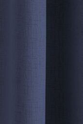 Enhanced Living 'Vogue' Navy Eyelet Thermal Noise Reducing Dim Out Curtains Pair - Size: 168 cm width x 183 cm drop - thumbnail 3