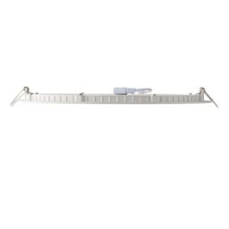 Netlighting Siriodisc Integrated LED Recessed Light Panel Matt White Frosted Acrylic - thumbnail 2