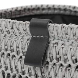 JVL Kenzi Round Storage Baskets- Set of 2 - thumbnail 5