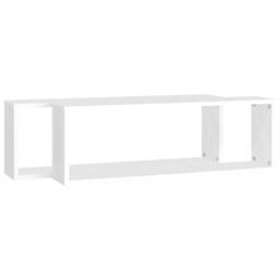 Berkfield Home Wall Cube Shelf 2 pcs White 80x15x26.5 cm Engineered Wood - thumbnail 4