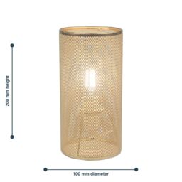 First Choice Lighting Set of 2 Troy - Gold Table Lamps - thumbnail 5