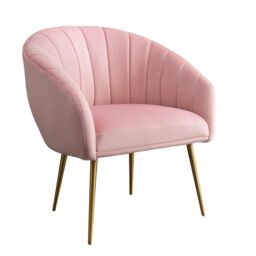 Artemis Home Helena Accent Chair in Pink - Size: Armchair - thumbnail 2