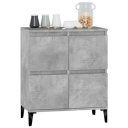 Berkfield Home Sideboard Concrete Grey 60x35x70 cm Engineered Wood - Size: 60 x 35 x 70 cm - thumbnail 4