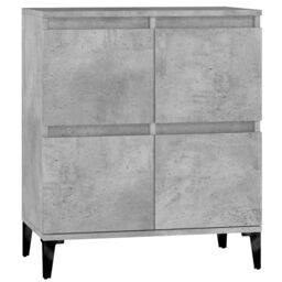 Berkfield Home Sideboard Concrete Grey 60x35x70 cm Engineered Wood - Size: 60 x 35 x 70 cm - thumbnail 2