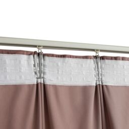 Berkfield Home Blackout Curtains 2pcs with Hooks Velvet Antique Pink 140x225cm - Size: 140x225 cm - thumbnail 4