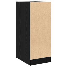 Berkfield Home Apothecary Cabinet Black Oak 30x41x77, 5 cm Engineered Wood - thumbnail 8