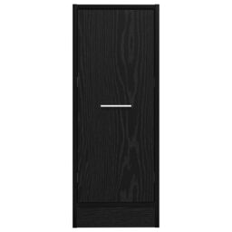 Berkfield Home Apothecary Cabinet Black Oak 30x41x77, 5 cm Engineered Wood - thumbnail 6