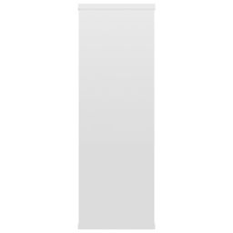 Berkfield Home Wall Shelf High Gloss White 104x20x58.5 cm Engineered Wood - thumbnail 5