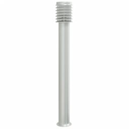 Berkfield Home Outdoor Floor Lamps 3pcs Silver 110cm Stainless Steel - thumbnail 6