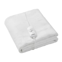 Emperial Electric Blanket Heated Under Blanket Washable King in White - Size: 137 cm x 165 cm