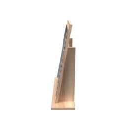 Ready Assembled 2 U Cambridge Mirror (Ready Assembled) in Taupe - thumbnail 2