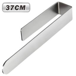 SPETLEK Silver-37cm Bathroom Hand Towel Holder Self in Silver - Size: 1000mm x 1000mm - thumbnail 1