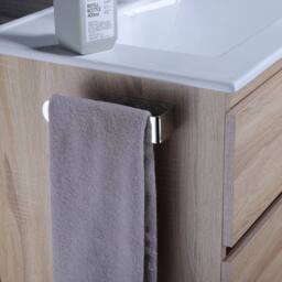SPETLEK Silver-37cm Bathroom Hand Towel Holder Self in Silver - Size: 1000mm x 1000mm - thumbnail 4