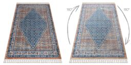 RugsX Belle Rug in Blue - Size: 120 cm x 170 cm - thumbnail 3