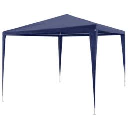 Berkfield Home Partytent 3x3 Blue in Navy - thumbnail 2