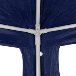 Berkfield Home Partytent 3x3 Blue in Navy - thumbnail 4
