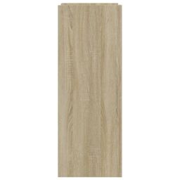 Berkfield Home Shoe Cabinet Sonoma Oak 52x37.5x100 cm Engineered Wood in Brown - thumbnail 5