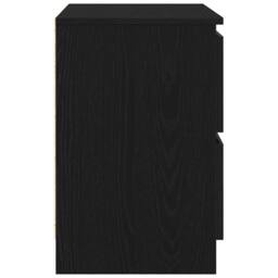Berkfield Home TV Cabinet Black 60x35x54 cm Engineered Wood - Size: 60 x 35 x 54 cm - thumbnail 7