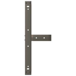 Berkfield Home Coffee Table Legs T-Shaped¬†2 pcs Natural Steel 70x25x(42-43) cm Steel in Black - thumbnail 7